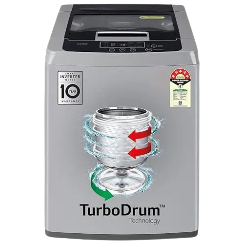 LG 6.5 Kg 5 Star Inverter Turbo Drum Fully Automatic Top Loading Washing Machine